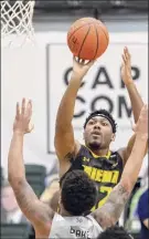  ?? James Franco / Special to Times Union ?? Jalen Pickett had 11 points in his second game back from a hamstring injury to help Siena hold off Saint Peter’s on Saturday.