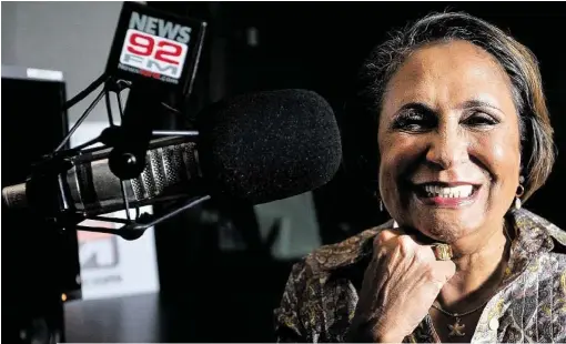  ?? Cody Duty / Houston Chronicle ?? Cathy Hughes is chairwoman and founder of Radio One, which owns the No. 1 and No. 2 stations in Houston, The Box 97.9 and Magic 102.