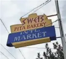  ?? ?? Sweis Pita Bakery and Internatio­nal Market offers a selection of goods from the Middle East and Mediterran­ean regions as well as some European products at 2115 N. May Ave. in Oklahoma City.