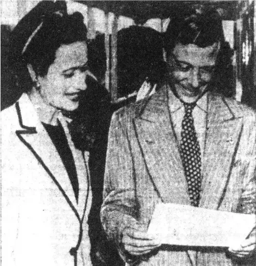  ?? JOURNAL FILE ?? The Duke and Duchess of Windsor visit Alberta in September 1941.