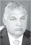  ??  ?? Viktor Orban