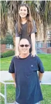  ?? FRED GUTTENBERG/COURTESY ?? Fred Guttenberg poses with his daughter, Jaime, in 2017.