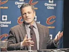  ?? [TONY DEJAK/THE ASSOCIATED PRESS] ?? Cavaliers owner Dan Gilbert is going to find a new general manager after three seasons with David Griffin in the role.