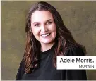  ?? MURWIN ?? Adele Morris.