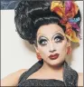  ??  ?? NOT AMUSED: Bianca Del Rio criticised an audience member who filmed a West End musical.