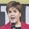  ??  ?? 0 Nicola Sturgeon: ‘Option of remaining is not off the table’