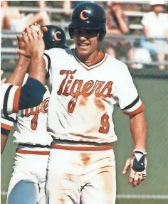  ?? CLEMSON ATHLETICS ?? Bill Spiers played for Clemson from 1985-’87, earning first-team All-American honors in 1987. The Brewers drafted him in the first-round in ’87.