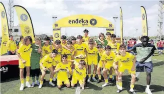  ?? FOTOS: VILLARREAL CF ?? El infantil A del Villarreal cuajó un gran campeonato en el que, además, se coronó como campeón.