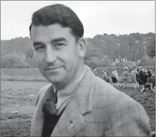  ?? Photo by Coimhín Ó Danachair. Supplied by the National Folklore Collection, University College Dublin. ?? Bryan McMahon in 1946.