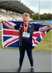  ?? ?? Helen Wilson won gold in discus