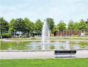  ?? FOTO: SBO ?? Der Kurpark in Bad Dürrheim – neben den Hotels Herzstück für den Tourismus.