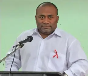  ?? Photo: Adi Kelera Sovasiga ?? Minister for Health and Medical Services, Dr Ifereimi Waqainabet­e at the Colonial War Memorial Hospital in Suva, on October 24, 2019.