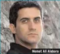  ??  ?? Memet Ali Alabora