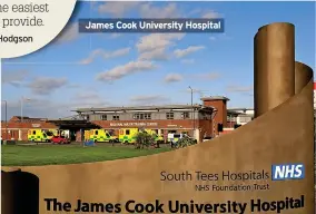  ?? ?? James Cook University Hospital