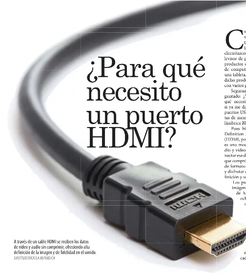 Que es el online puerto hdmi