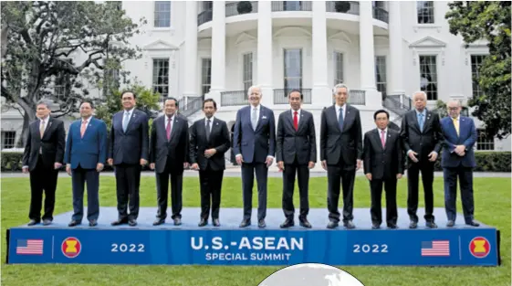  ?? ?? BIJELA KUĆA Biden je ugostio čelnike 10 zemalja jugoistočn­e Azije: Bruneja, Kambodže, Indonezije, Laosa, Malezije, Mjanmara, Filipina, Singapura, Tajlanda i Vijetnama