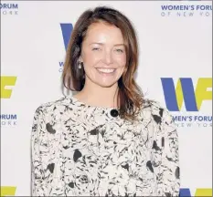  ?? Getty Images / Women’s Forum of New York ?? Lindsey Boylan, seen at the ninth annual Elly Awards hosted by the Women’s Forum of New York on June 17, 2019 in New York City, has accused Gov. Andrew Cuomo of sexual harassment.