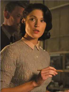  ??  ?? Gemma Arterton as Catrin Cole in TheirFines­t.