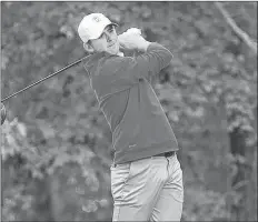  ?? CONTRIBUTE­D ?? Digby golfer Myles Creighton, shown here as a senior with the Radford University men’s team earlier this year, is turning pro.