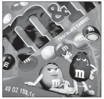  ??  ?? Two of the six M&M’s spokescand­ies carry on a tradition that began decades ago in Arkansas.