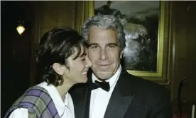  ?? ?? Ghislaine Maxwell and Jeffrey Epstein. Photograph: US District Court for the Southern District of New York