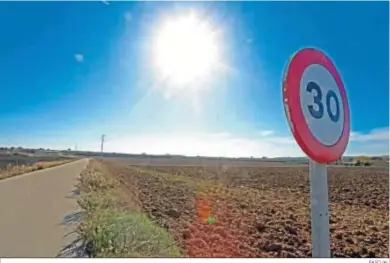  ?? PASCUAL ?? Terrenos próximos a Torrecera donde Repsol proyecta sus plantas fotovoltai­cas.