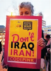  ?? KEYSTONE ?? ‘Non fare in Iran come in Iraq’
