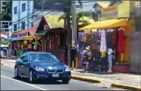  ?? JACQUELINE CHARLES/MIAMI HERALD ?? Montego Bay in Jamaica is a popular tourist location in the Caribbean nation, which like other countries is struggling to bounce back from the COVID-19 pandemic.