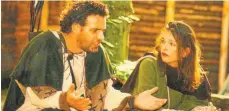  ?? FOTO: WALDBÜHNE ?? Noch einmal Robin Hood: 1996 war der Stoff auch auf der Waldbühne zu sehen. Die Fassung für 2018 stammt aber aus der Feder von Regisseuri­n Luna Selle.