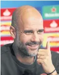  ?? REUTERS ?? City manager Pep Guardiola.