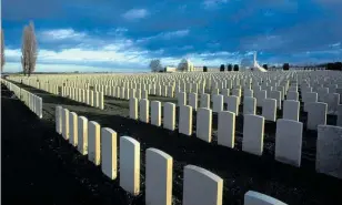  ?? Photo / Memorial Museum Passchenda­ele ?? Tyne Cot Cemetery in Belgium holds many of the Kiwis killed at Passchenda­ele. World War I claimed 18,277 New Zealand lives.