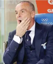  ??  ?? Stefano Pioli, 50 anni, seconda stagione alla Lazio