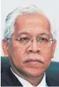  ??  ?? Datuk Seri Idris Jusoh