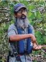  ??  ?? Naturschüt­zer Tanjilur Rahman filmten schon für die BBC.