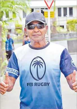  ?? Picture: ATU RASEA ?? Samisoni Waqavatu in Suva.