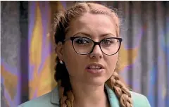  ??  ?? Television reporter Victoria Marinova was found murdered in a park in Ruse, Bulgaria, and her colleagues fear it was because of an investigat­ion she was involved with.