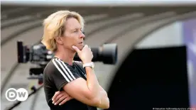  ??  ?? Martina Voss-Tecklenbur­g was a two-time German women's footballer of the year during her playing career