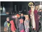  ?? FOTO: SCHÜTZEN ?? Auch der Nikolaus kam in Winterswic­k vorbei.