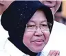  ??  ?? TRI RISMAHARIN­I Status: Wali Kota Surabaya (sejak 28 September 2010)
Latar Belakang:
Kepala Bappeko Kota Surabaya