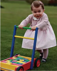  ?? PHOTO: AP ?? Princess Charlotte of Cambridge in May 2016.