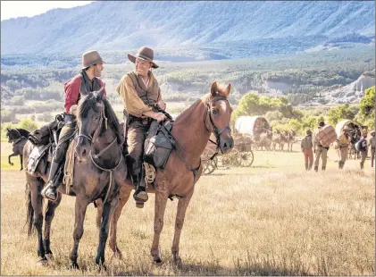  ?? AP PHOTO ?? This image released by Annapurna Pictures shows Joaquin Phoenix, left, and John C. Reilly in a scene from “The Sisters Brothers.”