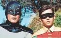  ?? SILVER SCREEN COLLECTION/GETTY IMAGES ?? Adam West stars as Batman and Burt Ward is Robin in TV’s “Batman.”