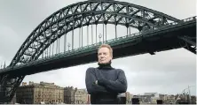  ?? MARK SAVAGE FOR NORTHERN STAGE ?? Sting stands near the Tyne Bridge in Newcastle upon Tyne.