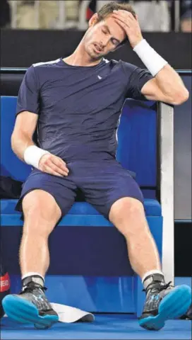  ?? AP ?? It remains to be seen whether Andy Murray will be able to make it to the Wimbledon in July.