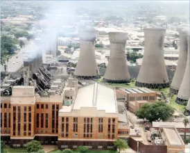  ??  ?? Bulawayo Thermal Power Station