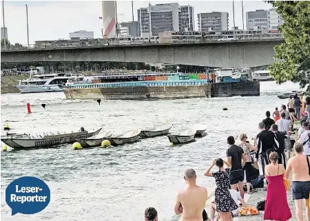 Schiff rammt Brücken auf dem Rhein - PressReader