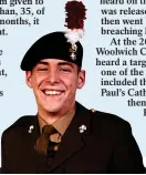  ?? ?? VICTIM: Fusilier Lee Rigby was murdered in 2013