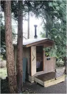  ??  ?? Facilities at the bed and breakfast include a small sauna.