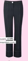  ??  ?? Crop trousers, (meandem.com)