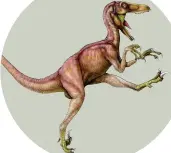  ??  ?? That was then: the theropod Deinonychu­s as once depicted in the Encyclopae­dia Britannica. 03